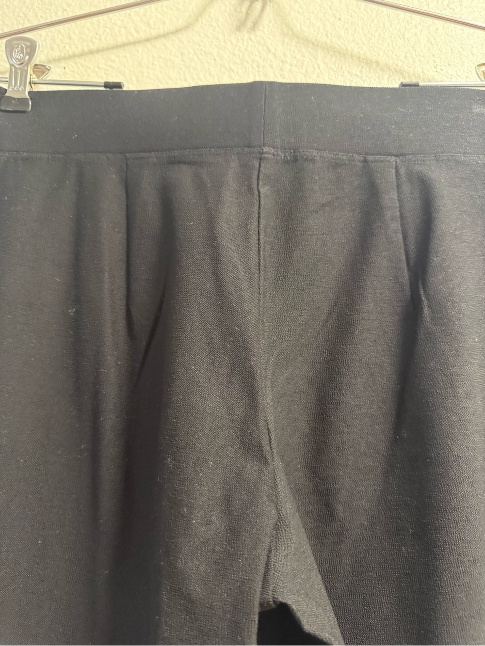 Eileen Fisher wide leg pants Black size XXS Straight-Leg Pull-On Pants - Picture 6 of 11